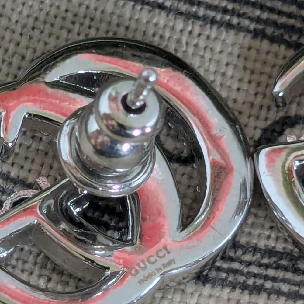 Gucci Silver Earrings - image 6